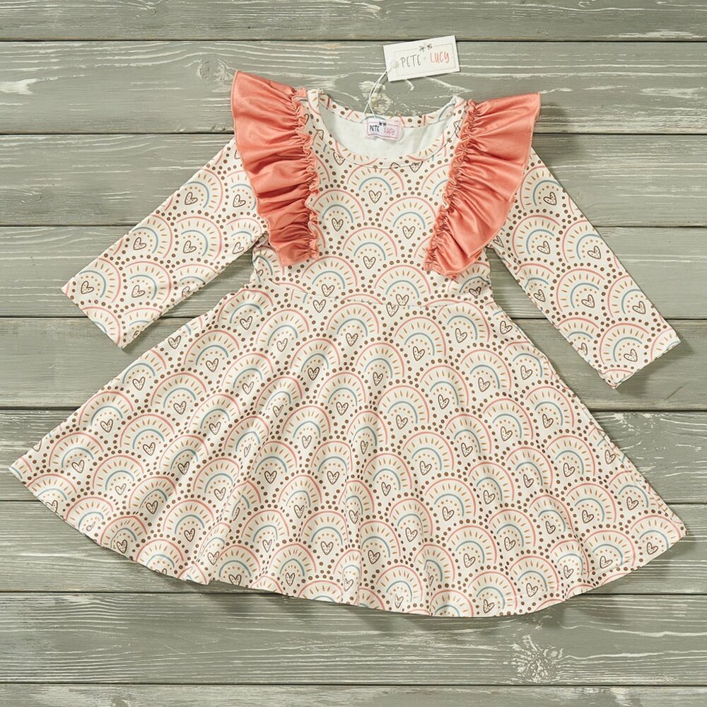 Pete + Lucy Loving Rainbow Dress